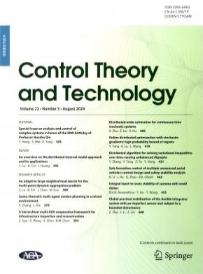 Control Theory and Technology